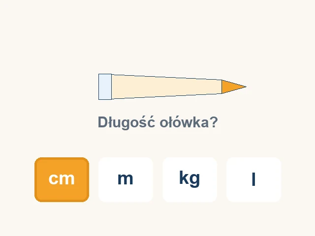 Gra: Jednostki miary — podgląd