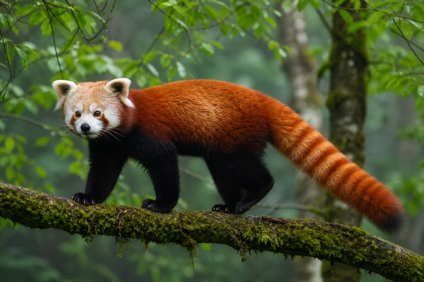 Panda czerwona