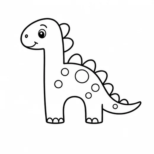 Krok 3: dorysuj szczegóły dinozaura
