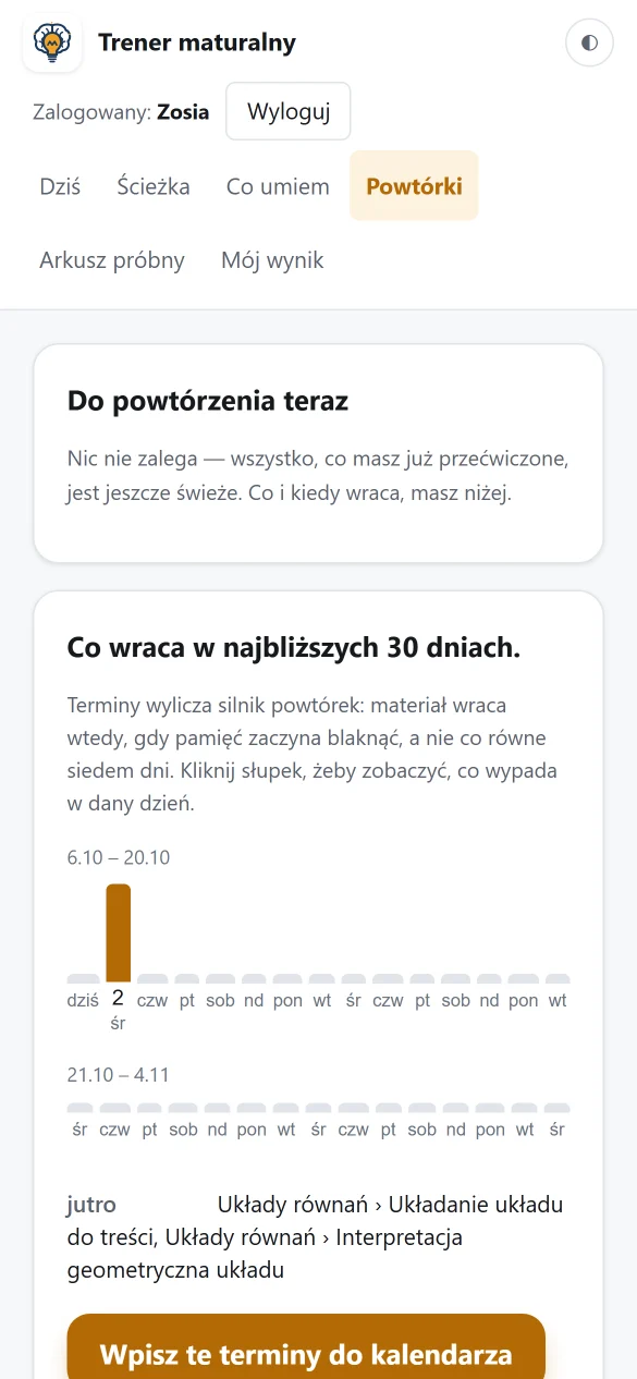 Powtórki: co wraca w najbliższych 30 dniach