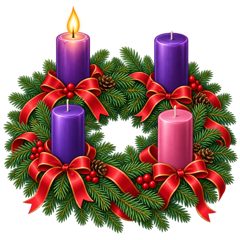 Advent wreath — wieniec adwentowy