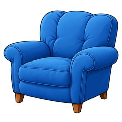 armchair — fotel