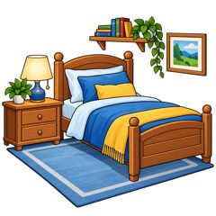 bedroom — sypialnia