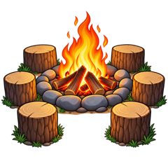 campfire — ognisko