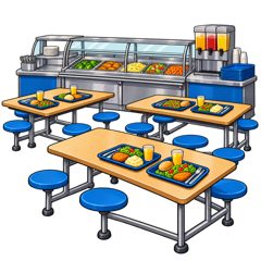 canteen — stołówka