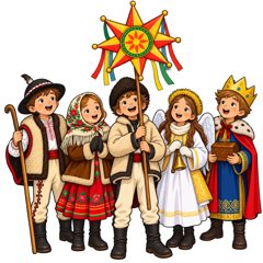 carol singers — kolędnicy
