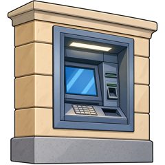 cash machine — bankomat