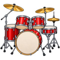 drums — perkusja