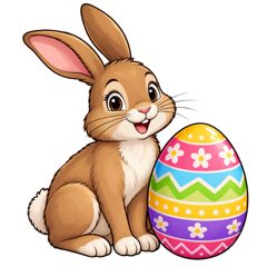 Easter bunny — zajączek wielkanocny
