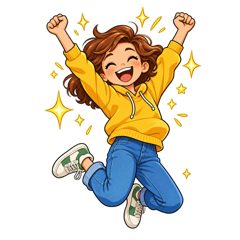 excited — podekscytowany / podekscytowana