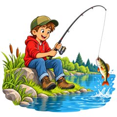 fishing — wędkowanie