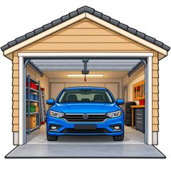 garage — garaż