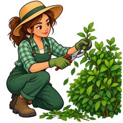gardener — ogrodnik / ogrodniczka