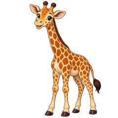 giraffe — żyrafa