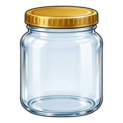 glass jar — słoik