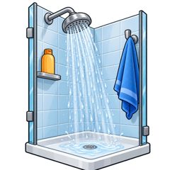 have a shower — brać prysznic