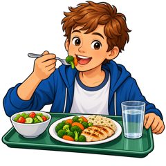 have lunch — jeść obiad