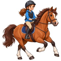 horse riding — jazda konna