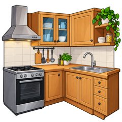 kitchen — kuchnia