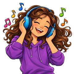 listen to music — słuchać muzyki