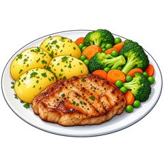 lunch — obiad (w południe)