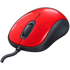 mouse — myszka komputerowa