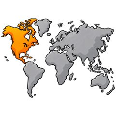 North America — Ameryka Północna