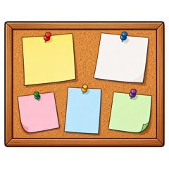 noticeboard — tablica ogłoszeń