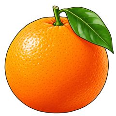 orange — pomarańcza