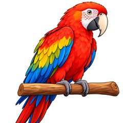 parrot — papuga
