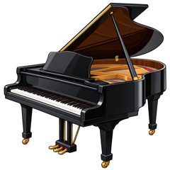 piano — fortepian