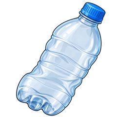 plastic bottle — plastikowa butelka