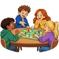 play board games — grać w gry planszowe
