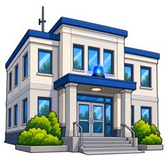 police station — komisariat policji