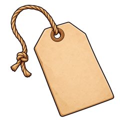 price tag — metka z ceną