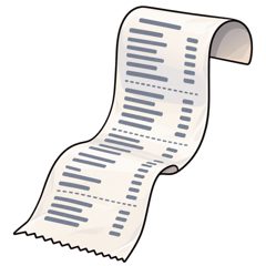 receipt — paragon