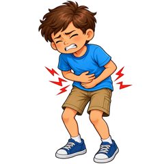 stomach ache — ból brzucha