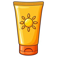 sun cream — krem z filtrem