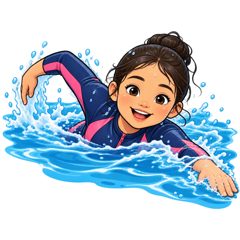 swimming — pływanie
