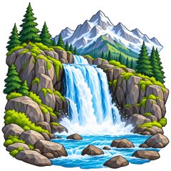 waterfall — wodospad
