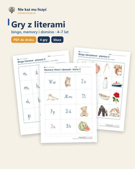 Gry z literami