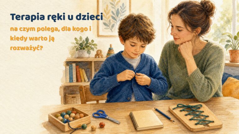 Terapia ręki u dzieci na czym polega, dla kogo i kiedy warto ją rozważyć
