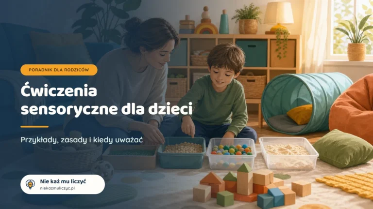 ćwiczenia sensoryczne dla dzieci