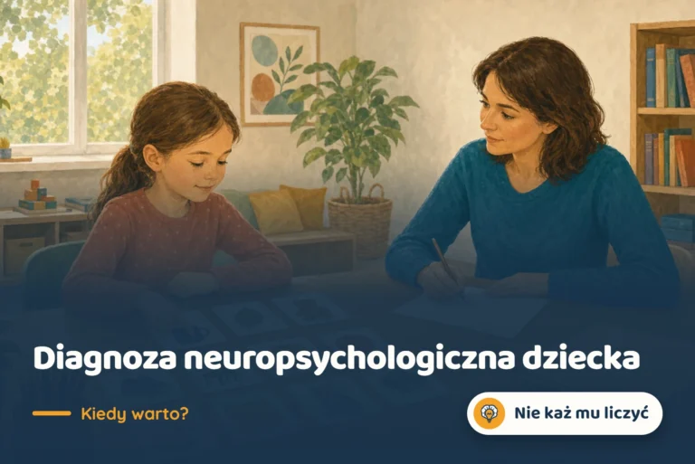 Diagnoza neuropsychologiczna dziecka - kiedy warto?