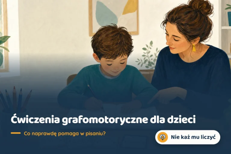 Ćwiczenia grafomotoryczne dla dzieci - co naprawdę pomaga w pisaniu?