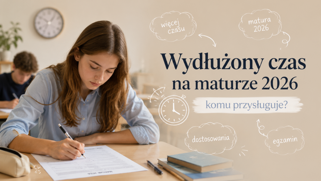wydluzony czas na maturze 2026