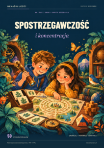 Okładka: Spostrzegawczość i koncentracja
