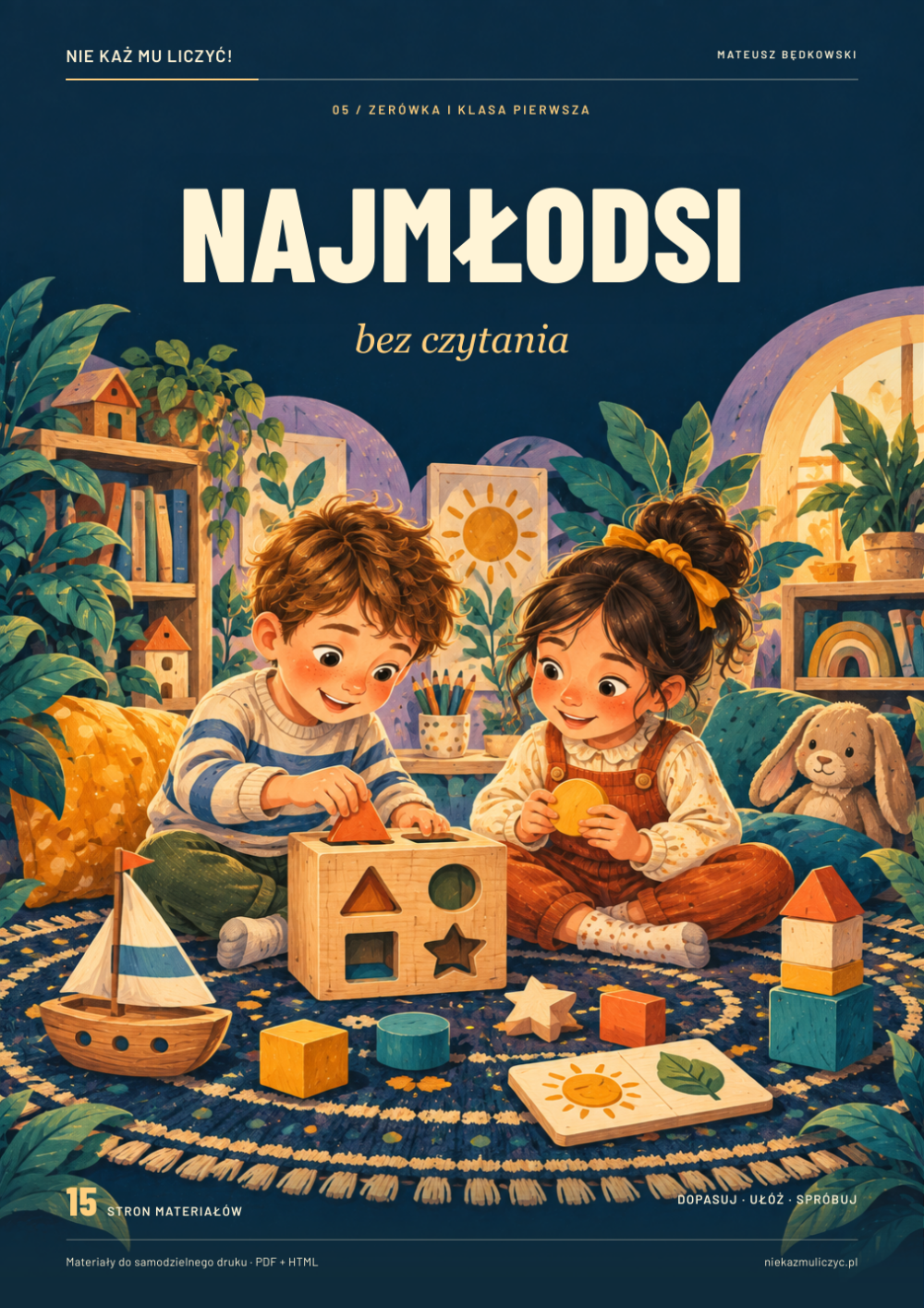 Okładka: Najmłodsi — bez czytania