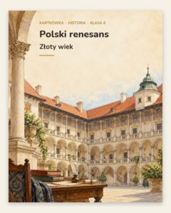 Polski renesans — złoty wiek — kartkówka, klasa 6, grupy A–E — okładka
