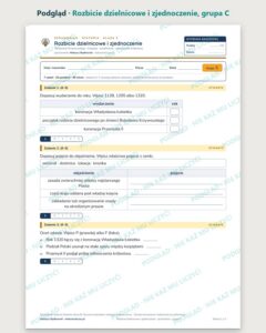 Rozbicie dzielnicowe i zjednoczenie — sprawdzian, klasa 5, grupy A–E — podgląd, grupa C
